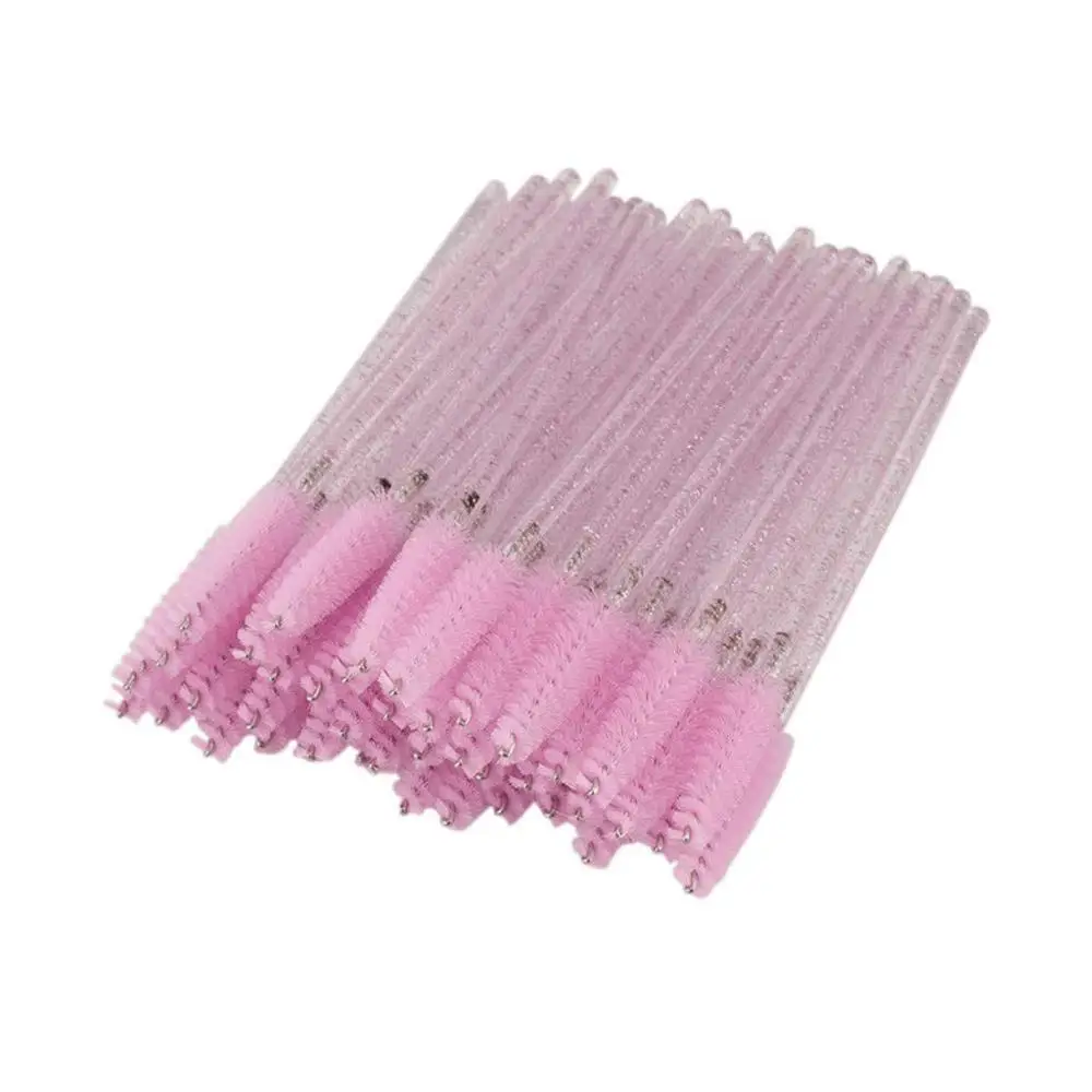 
Disposable Silicone Eyelash Brush Mascara Wands Applicator Extension Eyebrow Spoolie Brush 