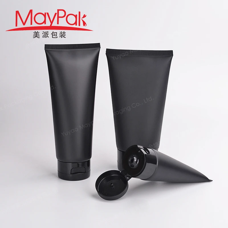 Stocks Low MOQ 100ml 120ml 150ml 200ml Flip Lid Cosmetic Tube