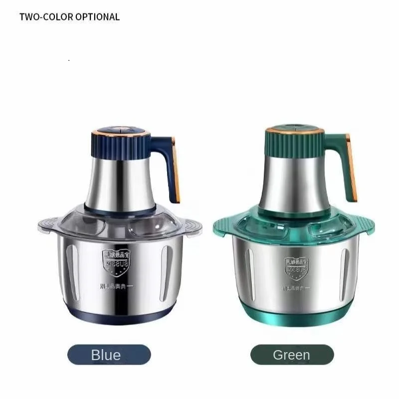 2L Home Kitchen Food Grinders Cheap Stainless Steel Small Best Meat Chopper Automatic Electric Meat Grinder For Sale