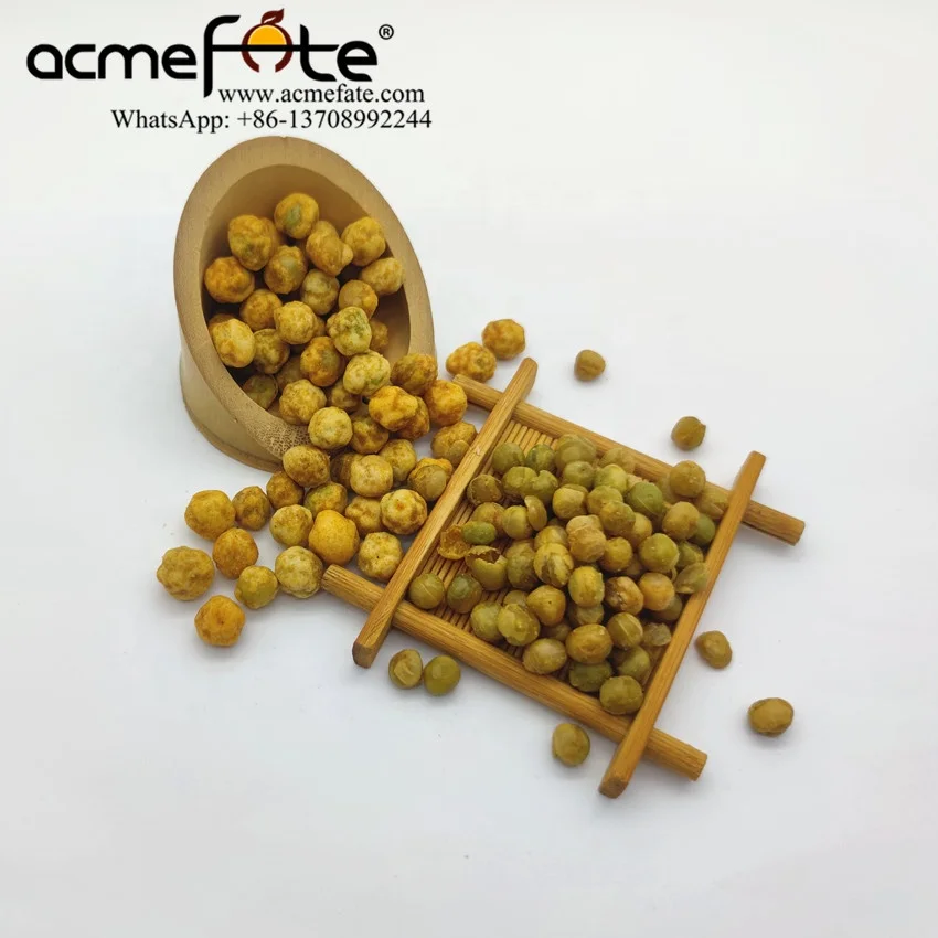 Halal roasted green peas fried green peas supplier good price