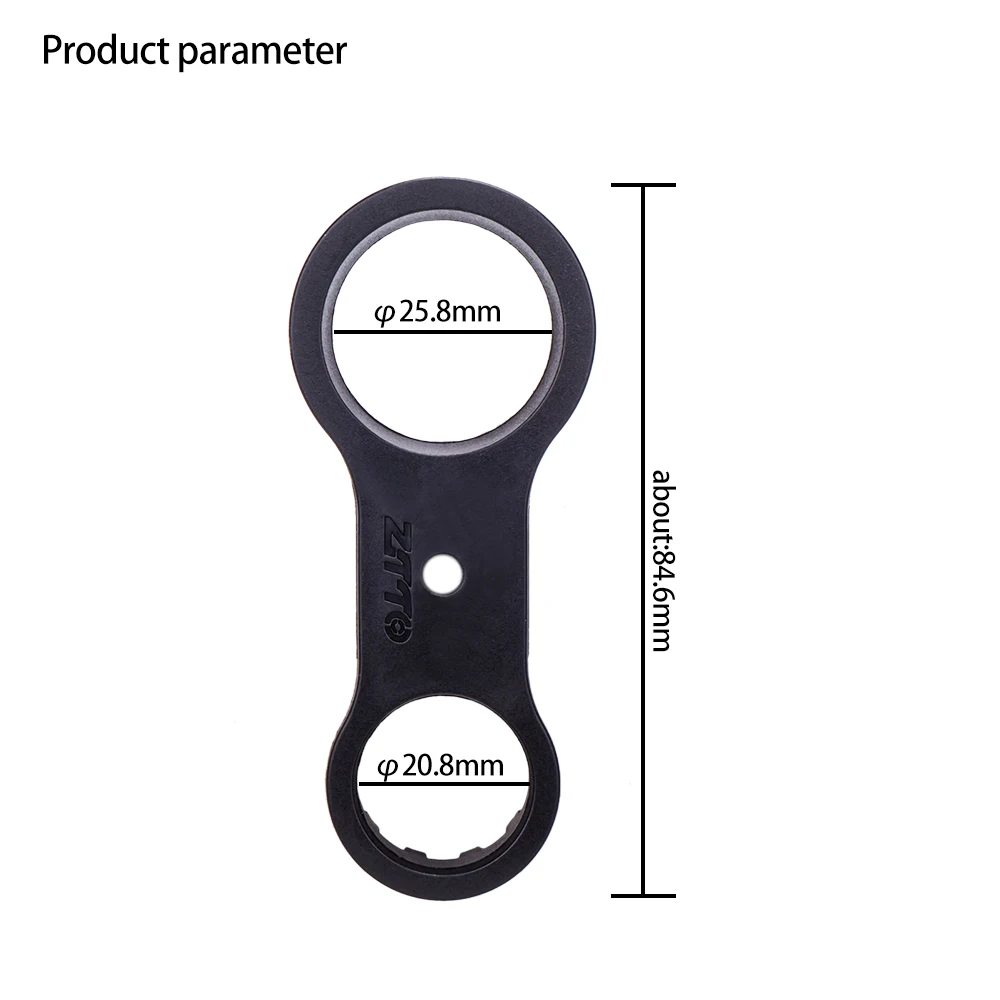 Bicycle Front Fork  Wrench Spanner Repair Tools Double Head Parts Fork Cap Removal Install Wrench Bicycle Repairing Tool