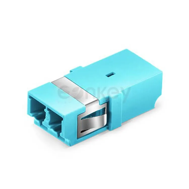LC UPC DuplexFiber Adapter Blue Coupler Optic Fiber Adapter Fiber optical connector