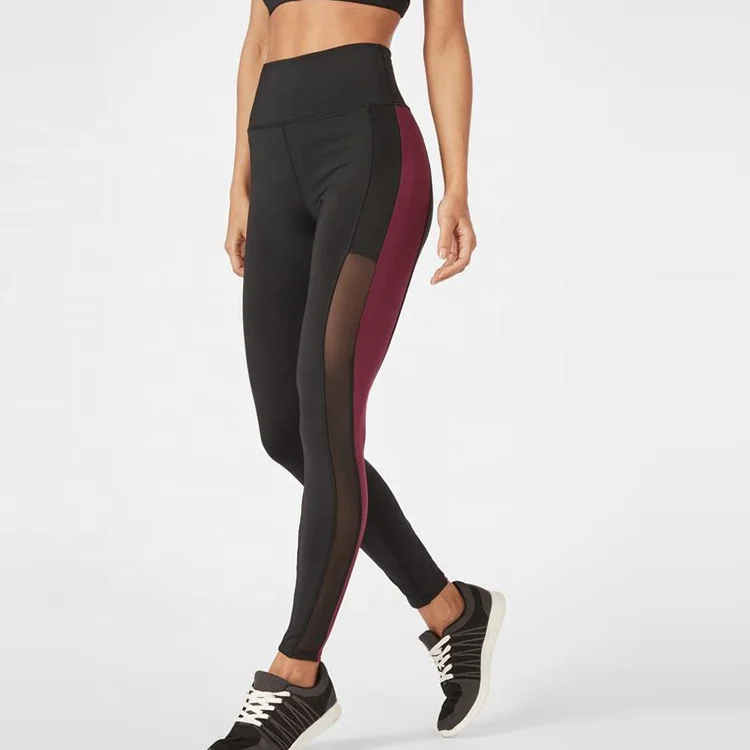 Professional Running Black Yoga Pants Trousers Fitness Yoga Wear Leggings Bodybuilding Clothing Fitness