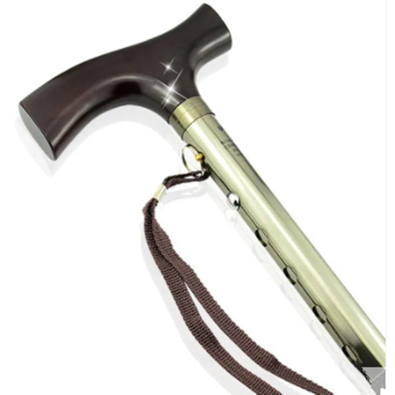 Алюминиевый складной регулируемый по высоте трость для ходьбы складной умный трость для ходьбы на улице для пожилых людей