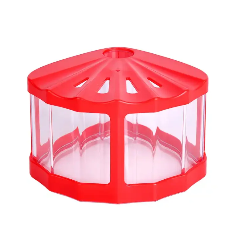 Newleader Ornamental Ecological Pvc Material Creative Mini Turtle Tank Fish Tank With Light