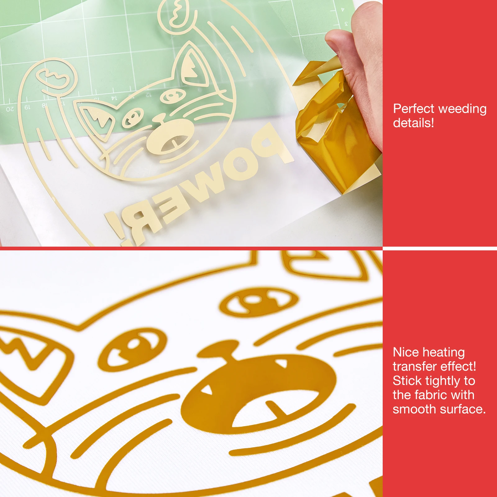 Nicapa железо на винил HTV пленка для переноса изображения теплопроводная поливинилхлоридная постельное белье набор «сделай сам» для тепла винил дизайн легко режется и сорняков