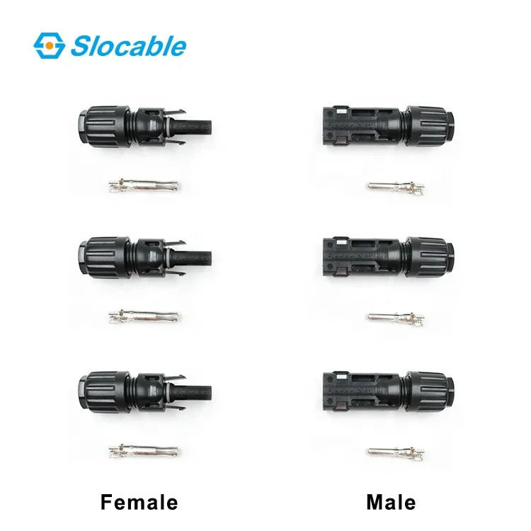IP68 водонепроницаемый 1500 В Солнечный разъем TUV CE IP68 Водонепроницаемый 40A PPO солнечный DC PV Панель Кабельный разъем
