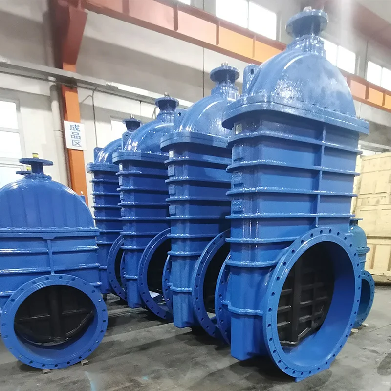 Big size PN16 DN600 DN1200 DN800 ductile iron resilient seated wedge gate valves