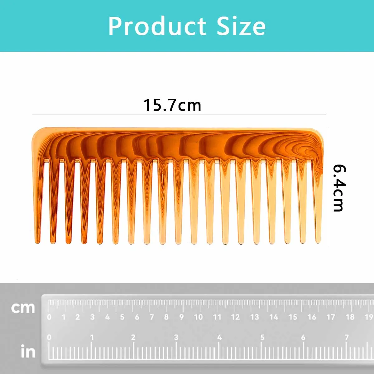 Anti-static Hair Styling Back Comb Large Teeth Wide Tooth Comb Oil Tip Large Knife Brush Hair Salons Use Wide Tooth Combs