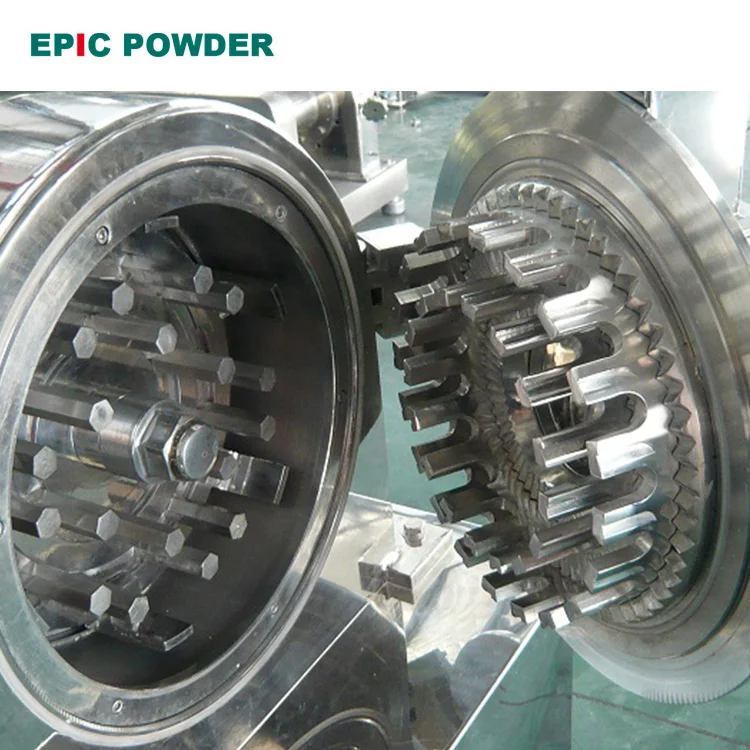 Pin Mill Machine for Limestone Powder CaCO3 Powder Ultra Fine Grinding Machines To Get Powder D97 2-45 Microns