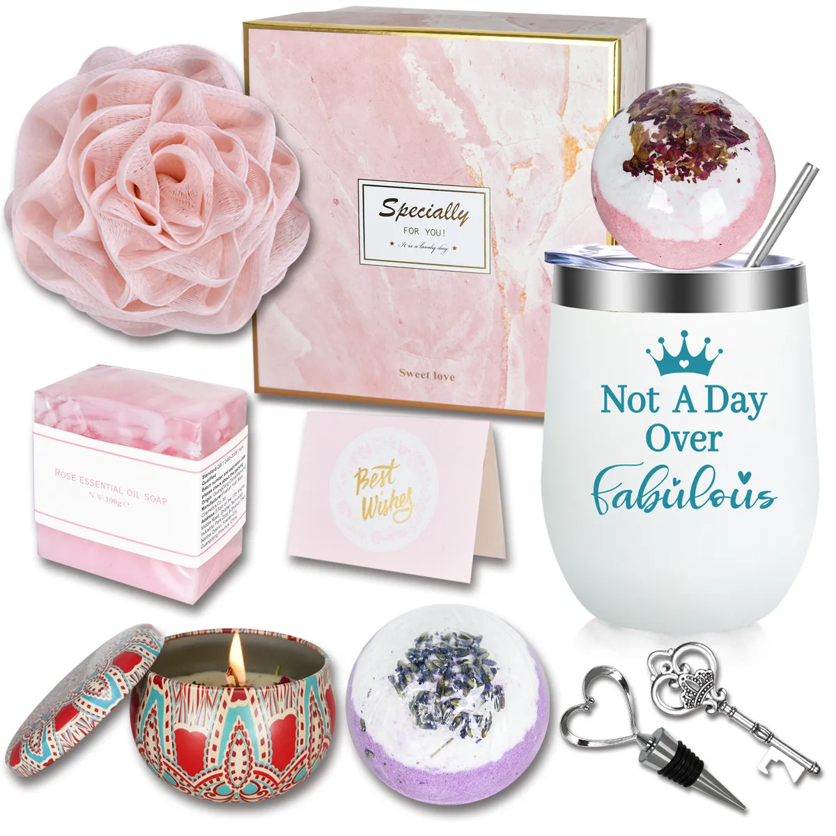 Christmas Gifts Sets For Women Bath Ball Handmade Soap Box Anniversary Business Souvenir Items Promotional Products Ideas Gifts