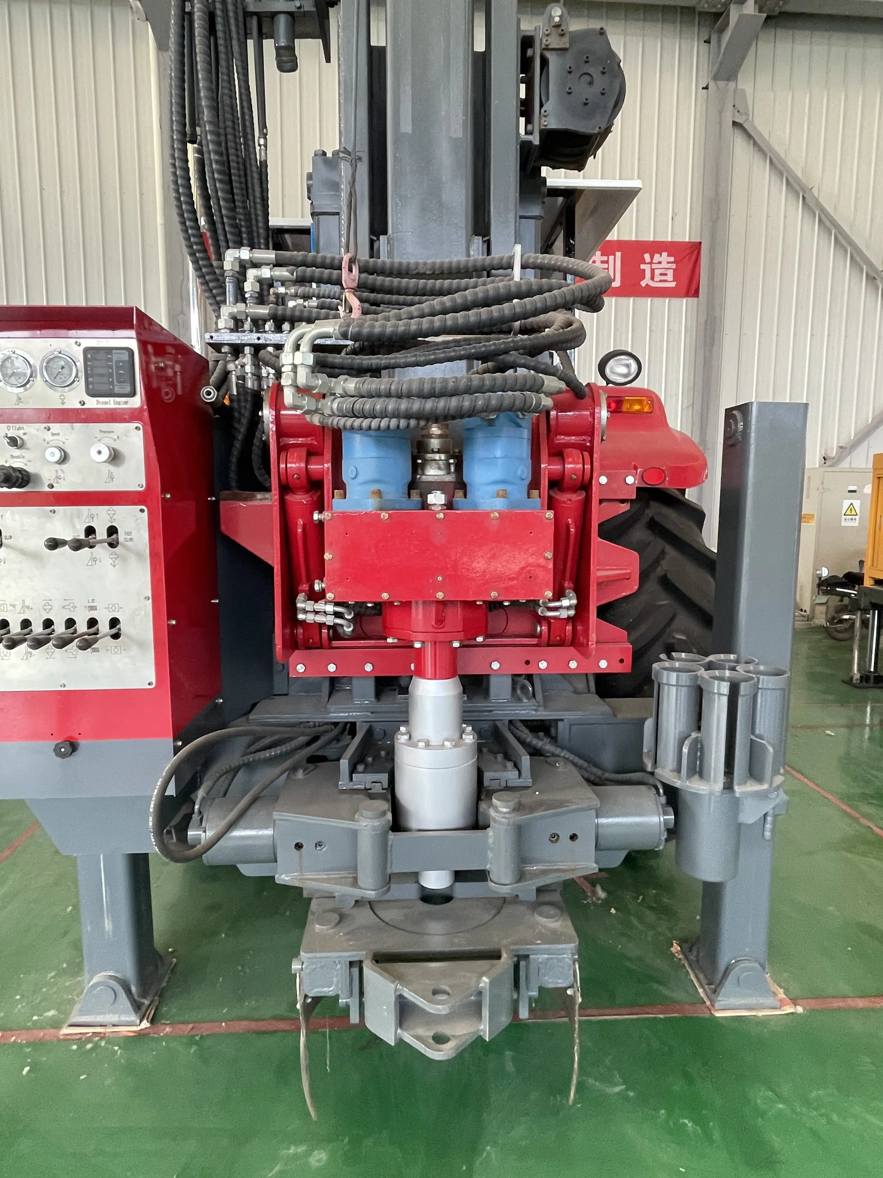 New production Water Well Drilling Tractor Machine Tractor Type Water Well Drilling Rig Price Depth450m