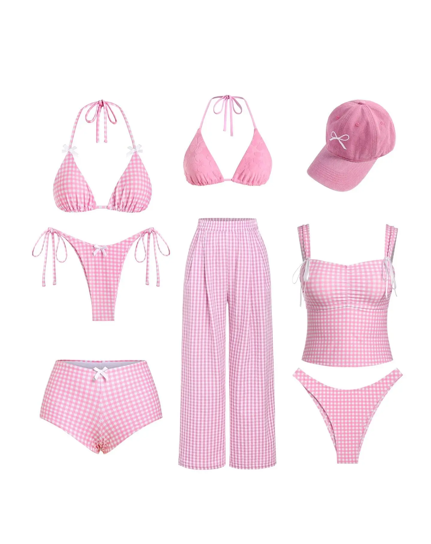 Customized Swimsuit Women OEM Swimsuit Hot Sale Custom Print Swimming Suits Backless Two Piece Bikini