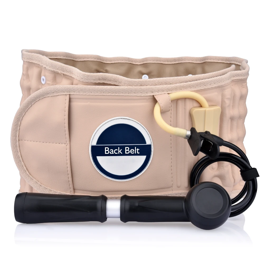 Ортопедический терапевтический Регулируемый надувной пояс для нижней части спины, ремень для поддержки поясницы