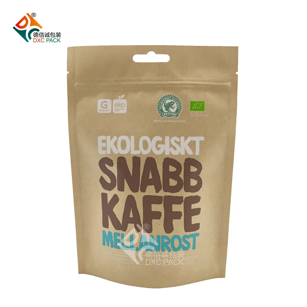 Craft Stand Up Pouch With Foil (Manufacturer,free sample)