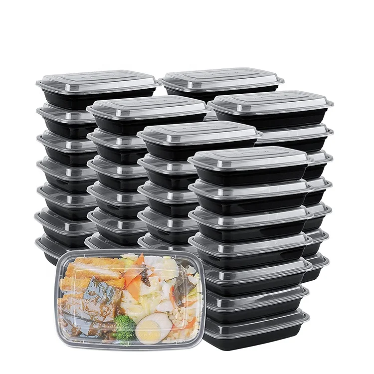 Lokyo 12oz того забрать коробки морозильная камера многоразовые пластиковые одноразовые еды приготовления пищи