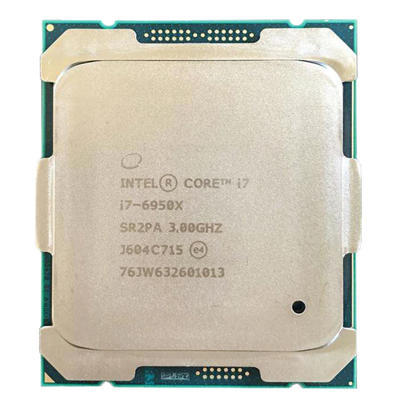 Оригинальный процессор Intel core Extreme Edition i7-6950X 3,00 ГГц 25 Мб 10 ядер SR2PA LGA2011-3 процессор i7 6950X