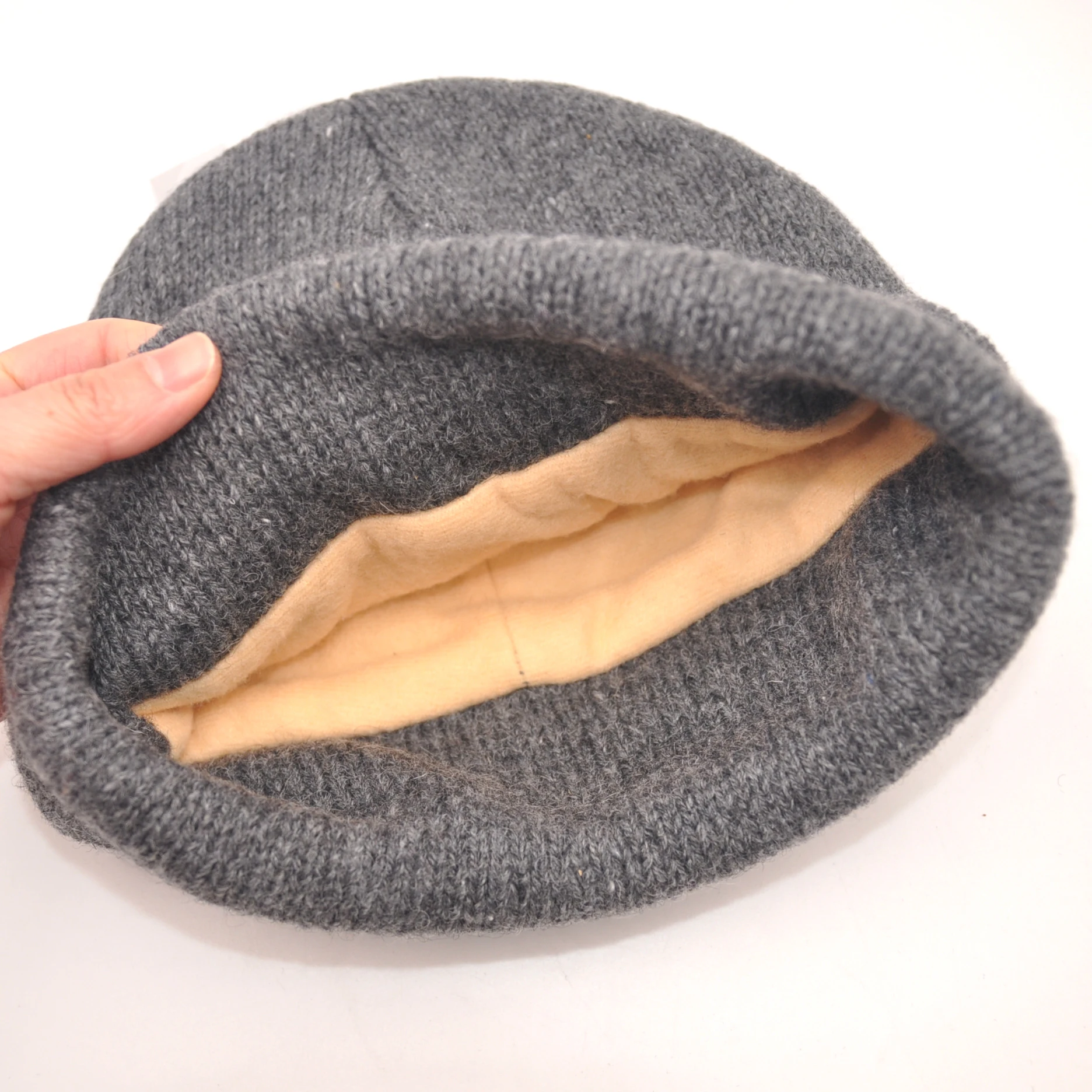 Winter Thermal Warm Wool Acrylic 3M Thinsulate Lined Adult Beani Man Cap Beanie Hats For Men Beanie