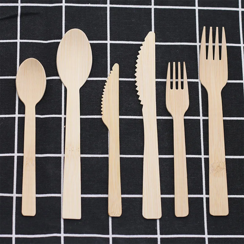 
Hot selling bamboo soup tasting spoons plastic spoon disposable for 100% safety 