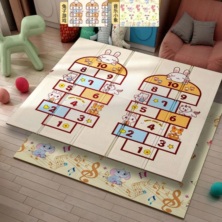 New Design Eco-Friendly Waterproof Baby Play Mat XPE Foam Material Climbing Crawling Folding Play Mat