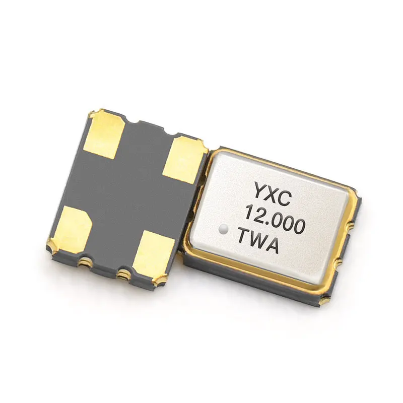 Кварцевый кристаллический генератор SMD 1,8-3,3 В, 10 м/мин, 4 контакта, 12,000 МГц, 12 МГц