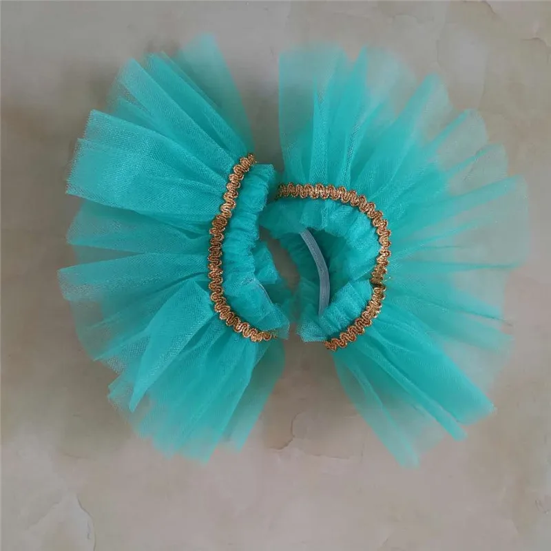 Professional High Quality Unique Design Handmade Girls Performance Green Ballet Tutu