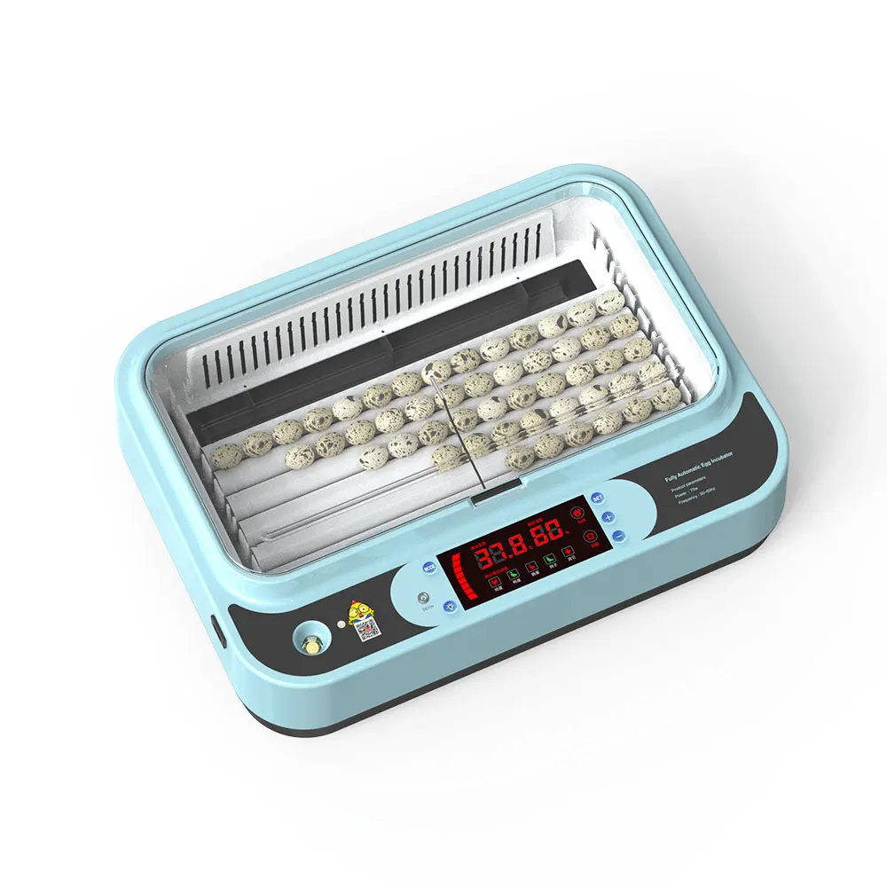 Promotion 98% Hatching Rate 64 PCS Chicken Egg Incubator Automatic Duck Chicken Quail Egg Incubator