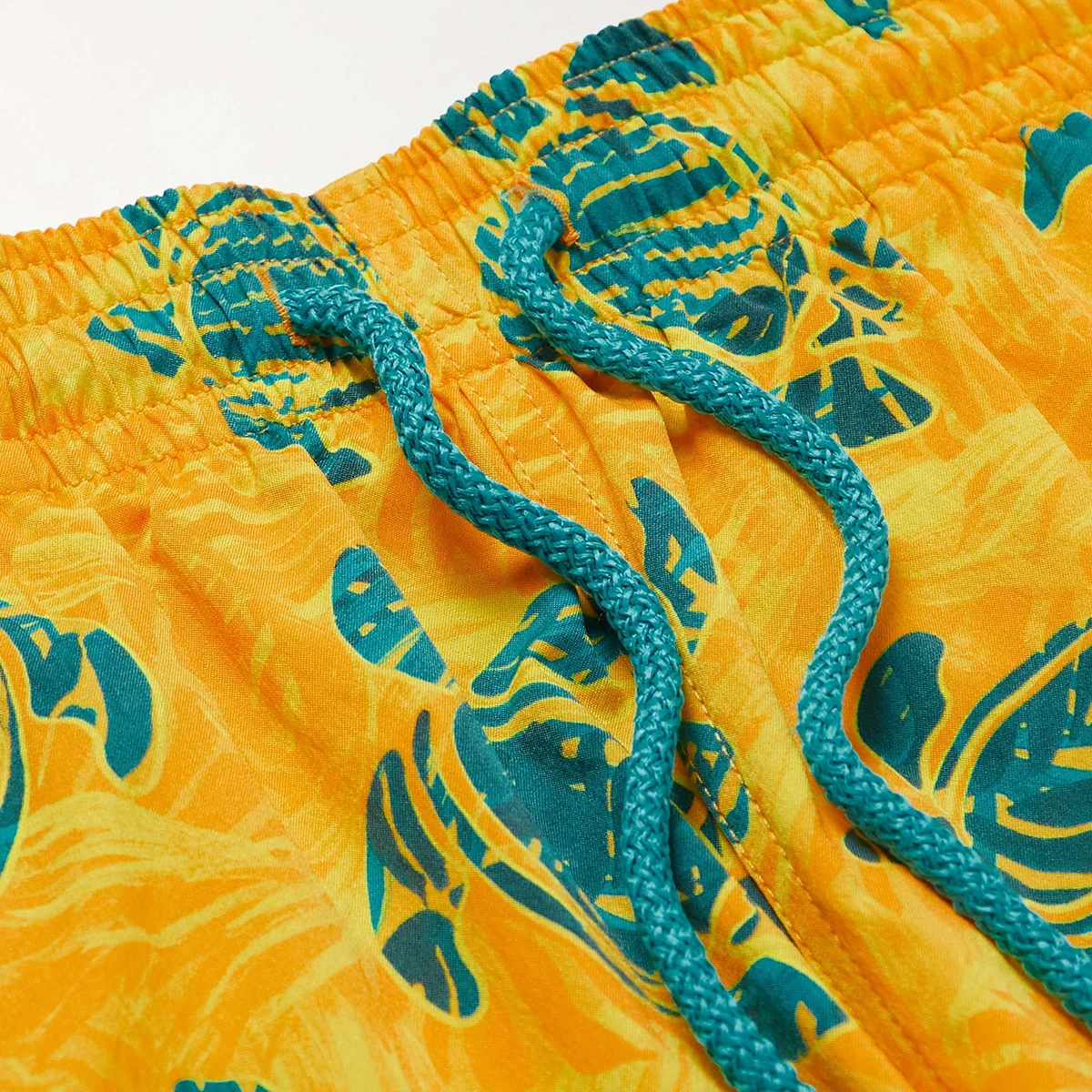 Custom Recycled Designer Mens Swimwear Beachwear Drawstring Surf Board Beach Shorts Swimsuit Printed Floral Swim Trunks For Men