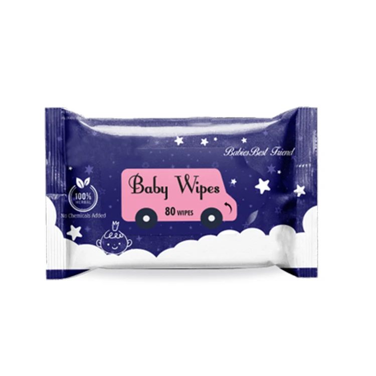 Нетканые влажные салфетки для малышей, влажные, мягкие органические одноразовые влажные салфетки