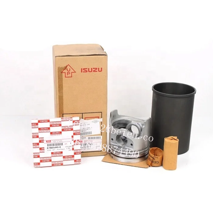 ISUZU ORIGINAL genuine  Engine Parts 6WG1 Liner kit /Liner set 1878137661 for sale