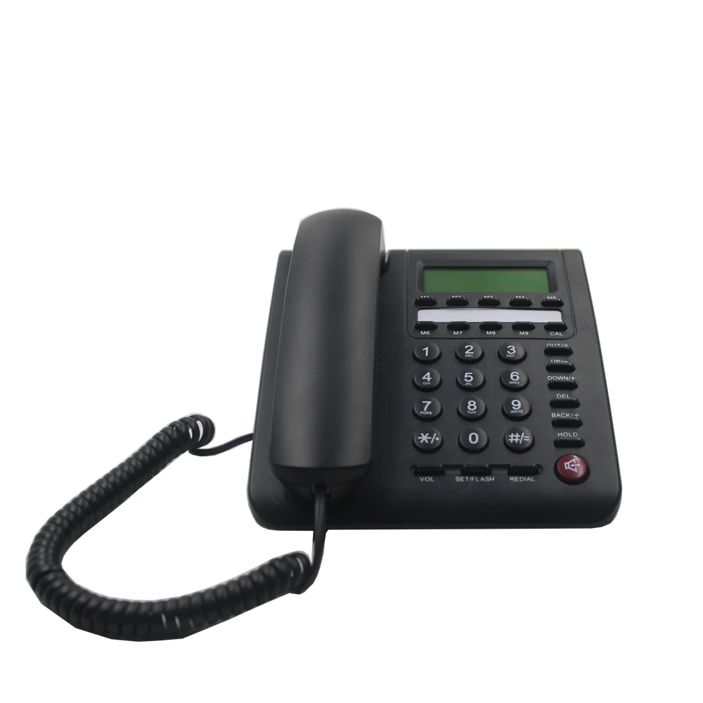 High Quality Caller ID New single Line corded telephone with two-way speakerphone for Office home