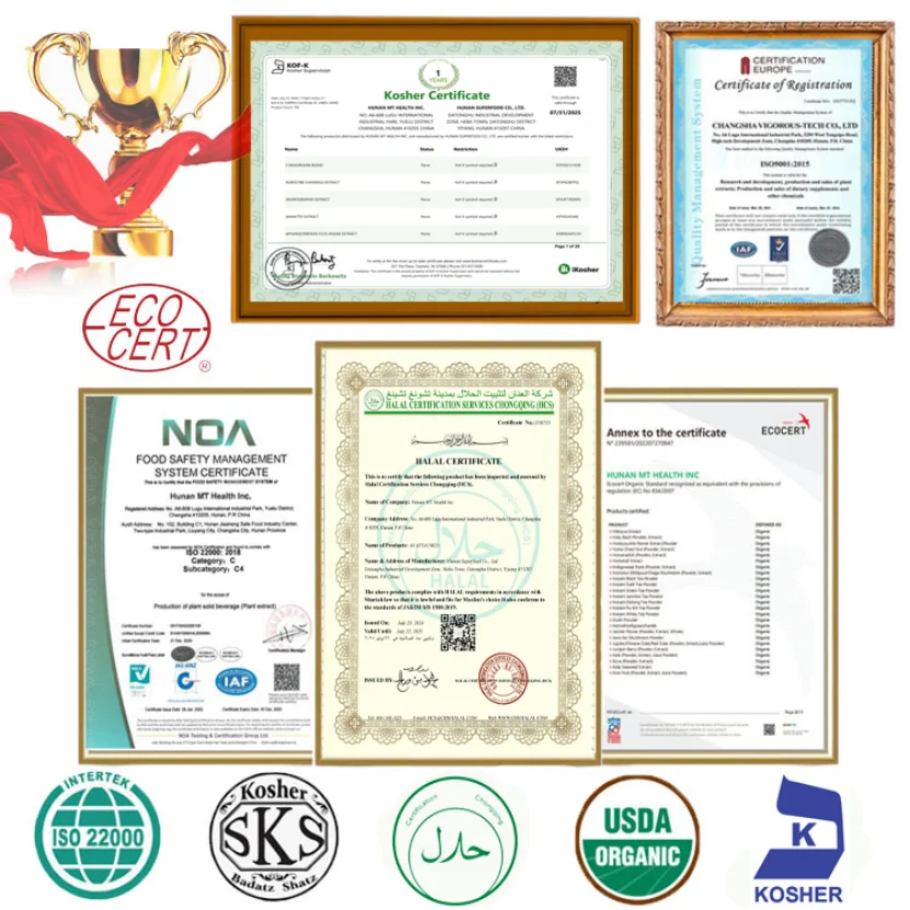 certifications