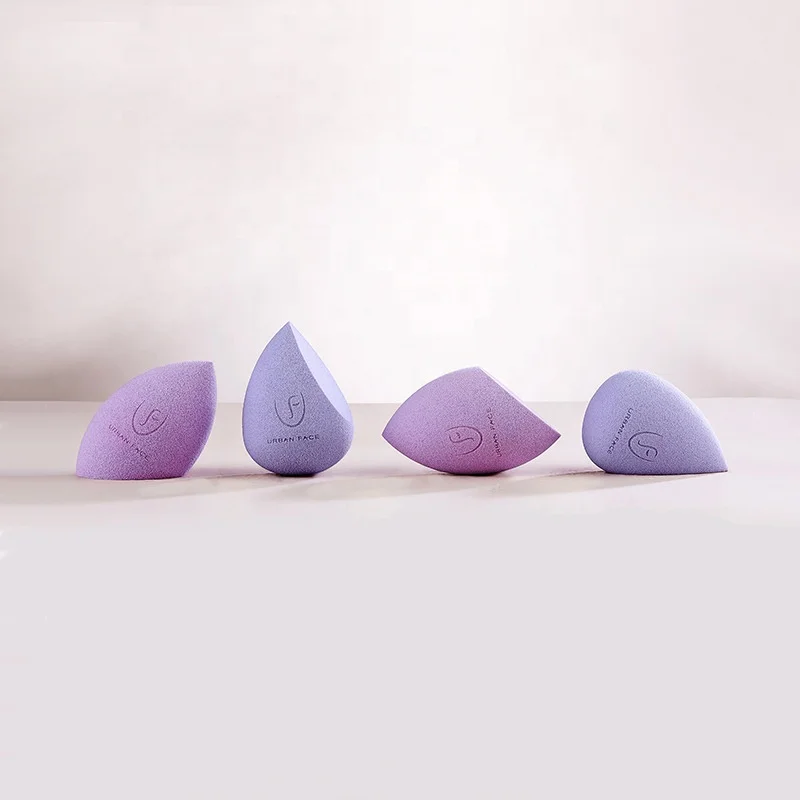 Factory Portable Low MOQ Beauty Egg Puff Latex Free Powder Foundation Blending Makeup Sponge