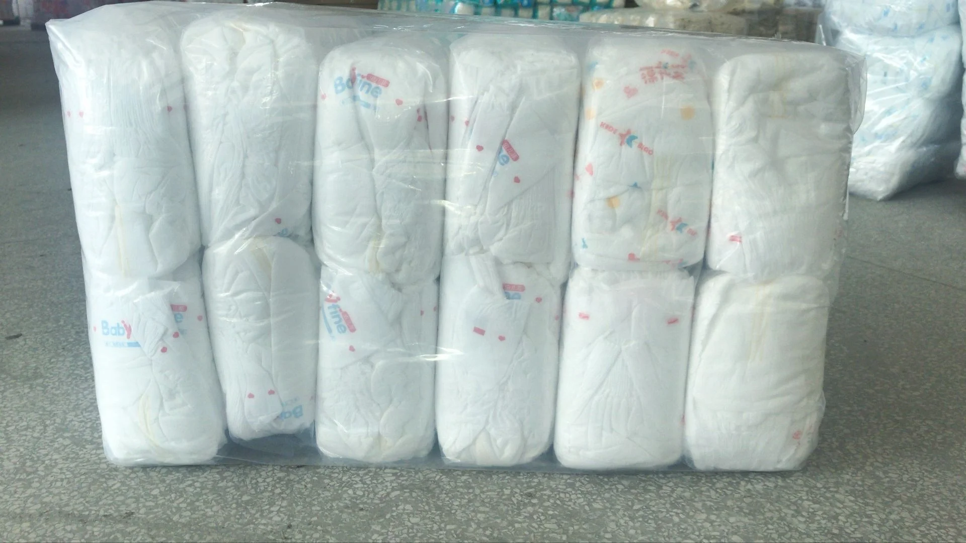 Disposable Super Soft B Grade Rejected Baby Diaper in Bales with Factory Price