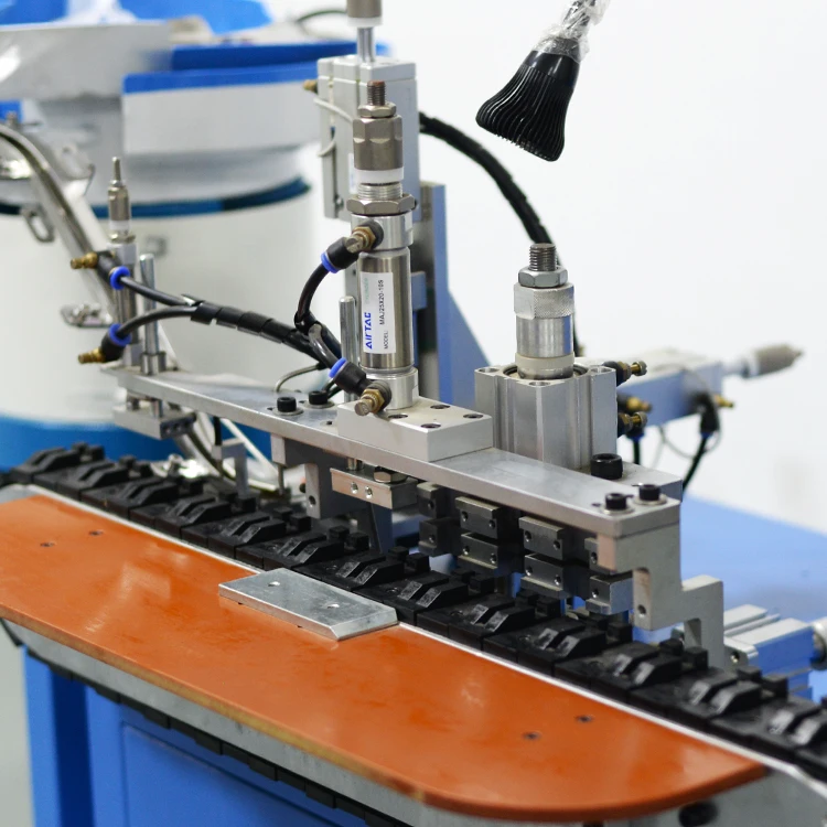 full automatic usb date cable wire cutting straighten stripping peeling and soldering  machine