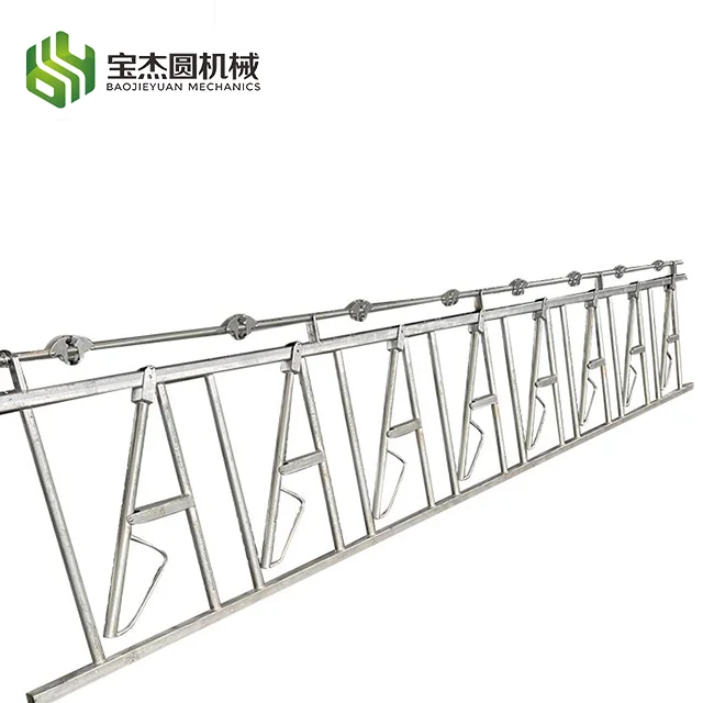 Factory price cow farm equipment high quality durable cow neck lock easy clean cattle headlock