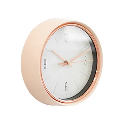 Custom Gift Decorative Luxury Korean Style Wall Clock Modern Large Inch Metal China Quartz Wall Clock