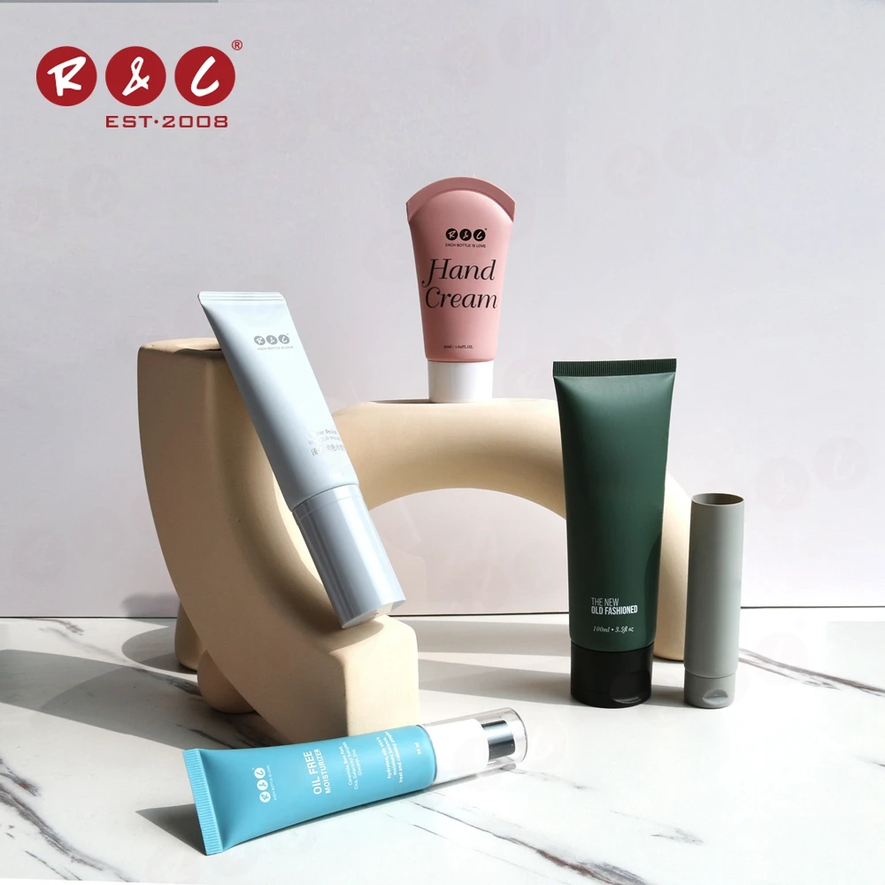 Tube Packaging Eco Flip Sunscreen Empty 50G Tube Sunscreen Face Cream Packaging BB Cream Tube
