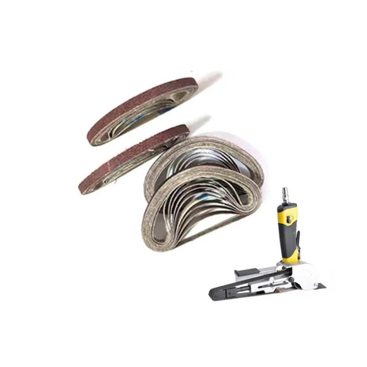Wholesale sand belt machine specialized meetal wire drawing polishing furniture sanding belt machine black red sand belt