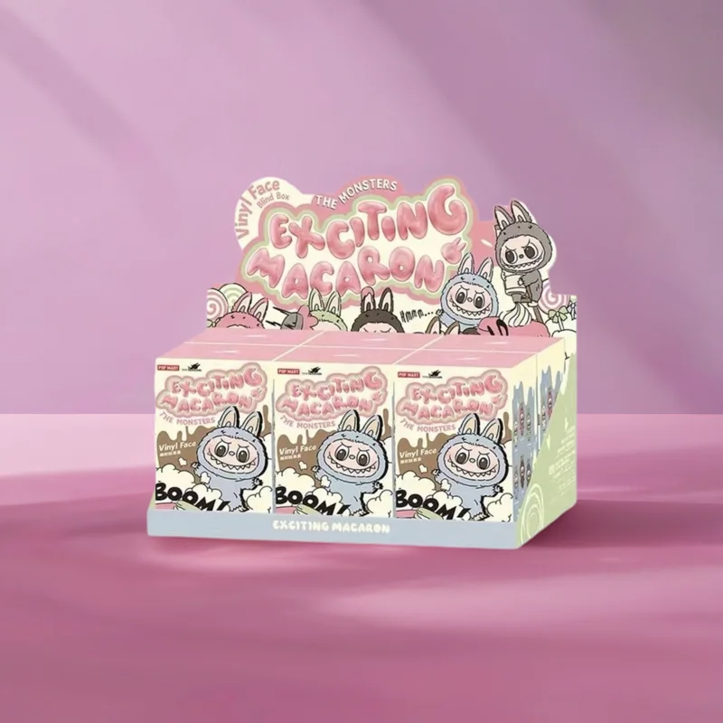 Оригинальные MART LABUBU POP таинственная коробка счастливые слепые Аниме фигурки Куклы-экшн-куклы настраиваемые витрины для хобби