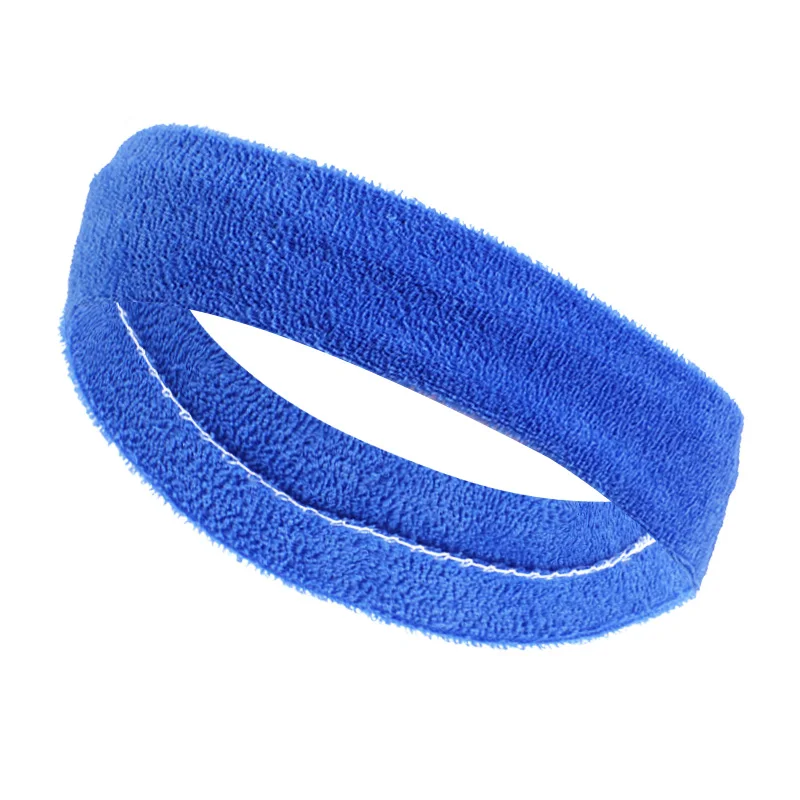 Sweatband Headband Terry Cloth Moisture Wicking for Sports Tennis Gym Work Out