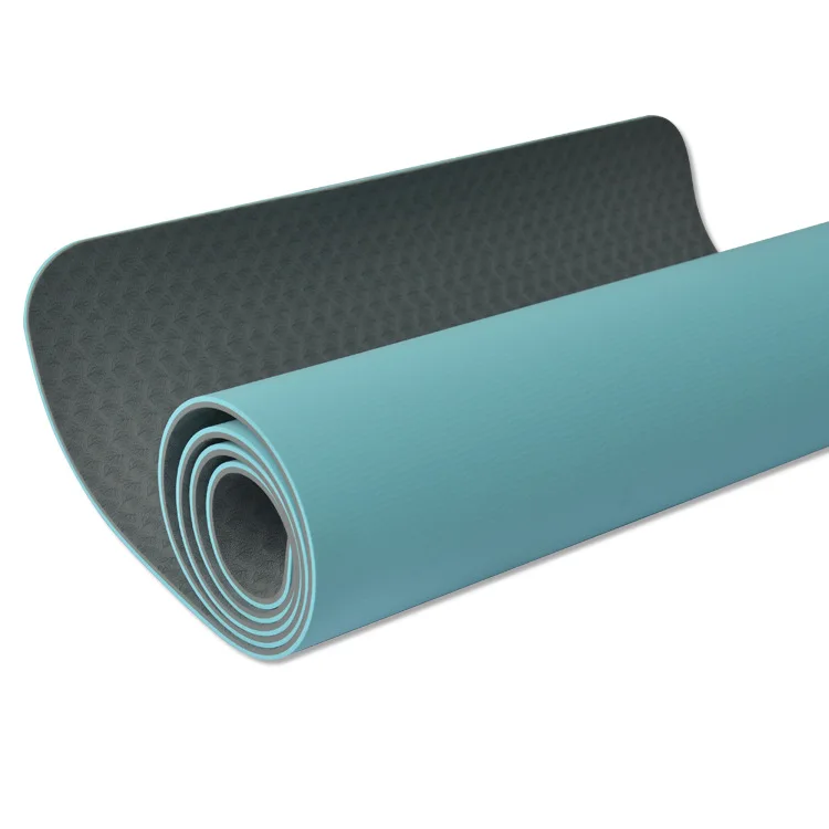 Double layer Double layer TPE Yoga Mat Eco Friendly Private Label Anti Fatigue,High Quality Custom Logo Pilates Mat