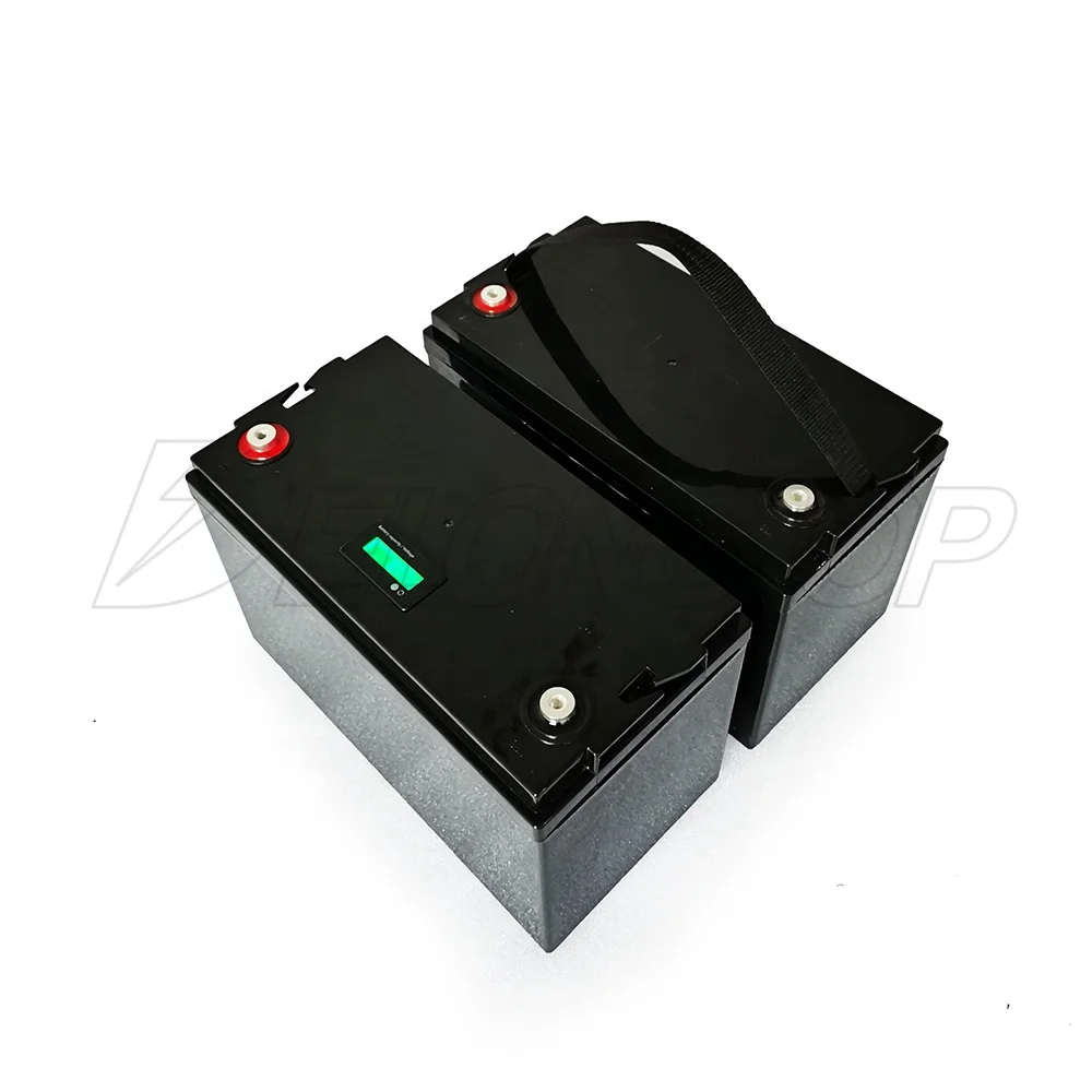  12 8 V LiFePo4 многократного цикла глубокого заряда-разряда аккумуляторные батареи 12V 100Ah литий-ионный аккумулятор с BMS для RV