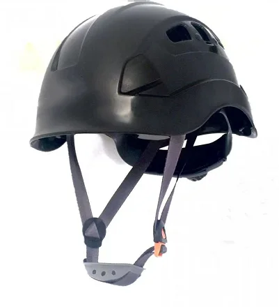 Factory directly ANSI Type I Class E rescue rock Climbing Electrically Insulating CE safety helmet with safety goggle