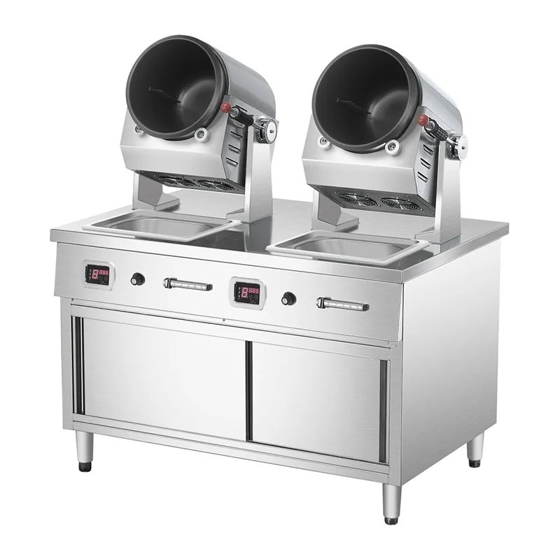 Fully automatic double-head electromagnetic noodle machine, fully automatic smart kitchen equipment