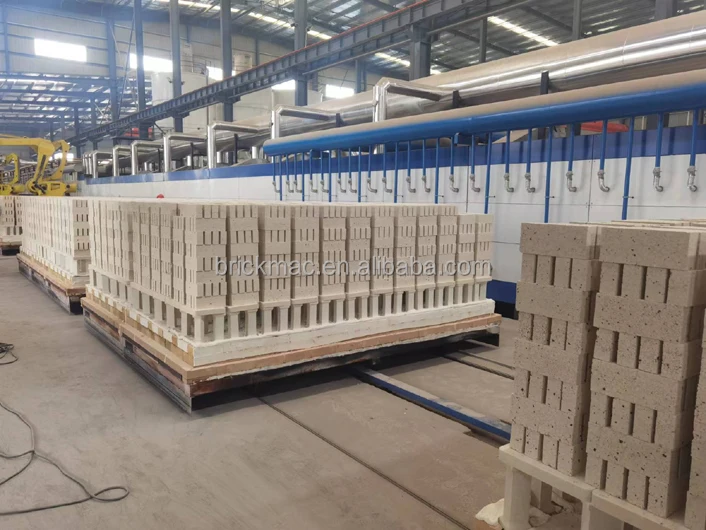 Energy Saving Industrial gas oven Tunnel Hollow Block Firing Automatic Furnace red Brick Making Machine
