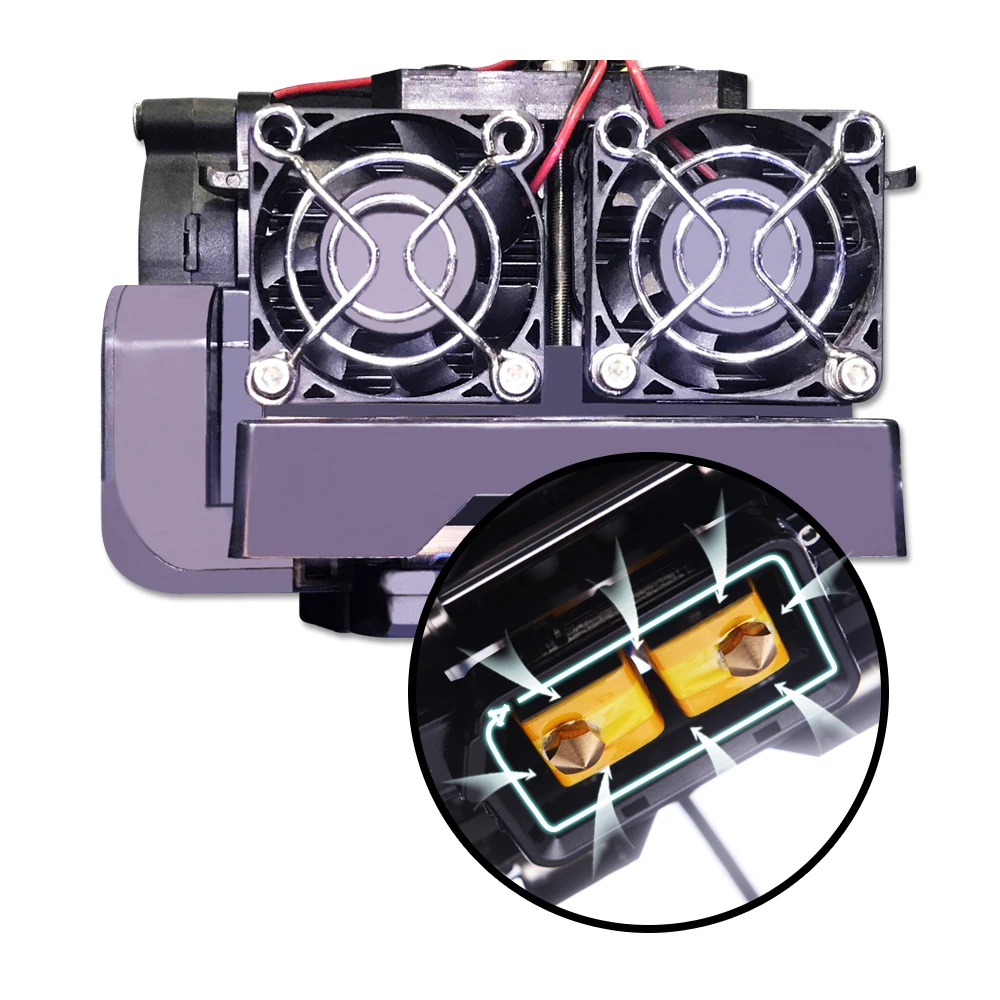 QIDI TECH 3d printer X-pro dual extruder high precision ABS PLS TPU PETG