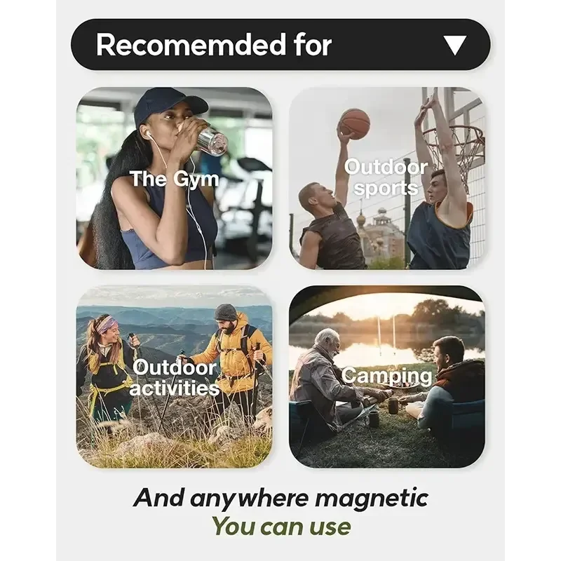 BSCI Certified Customized Adjustable Magnetic Gym Water Bottle Holder Bag Fashion Bottle Sleeve Bag Sports Water Bottle Bag