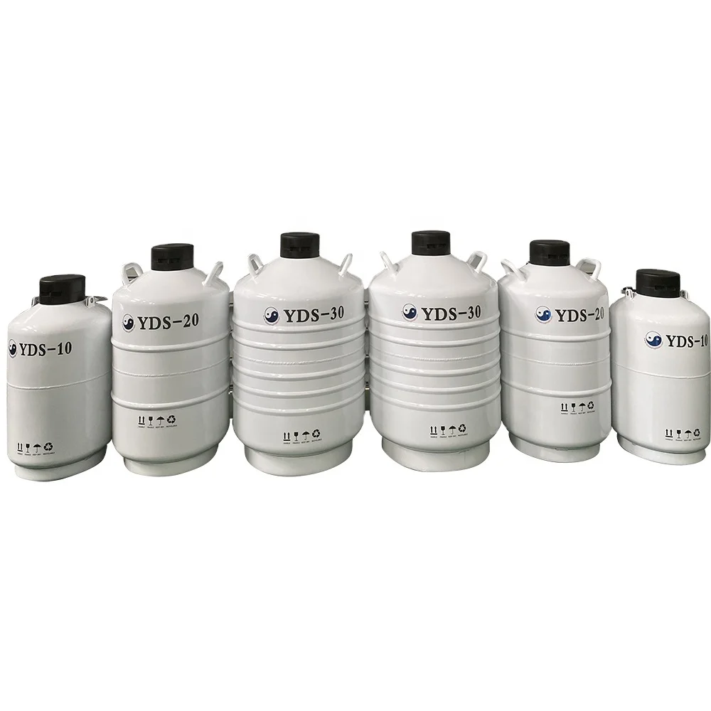 2022 HG-IG Liquid Nitrogen Tanks (YDS TYPE) Cryogenic Storage Container 6 Canisters