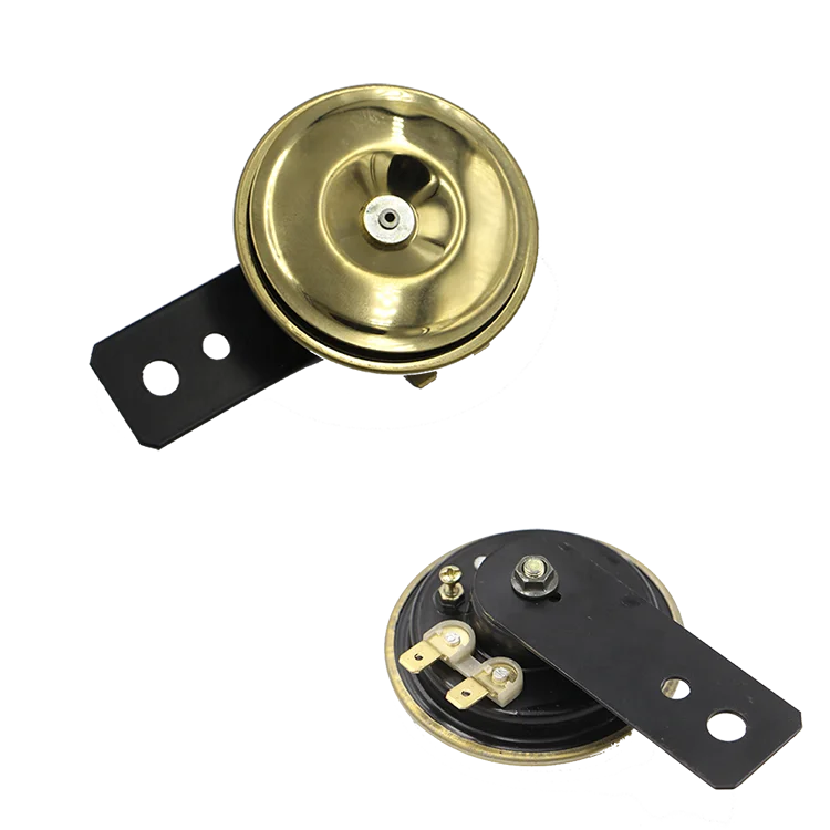 Горячая Распродажа 2021, Электрический гудок, золотой громкий музыкальный гудок, запчасти для мотоциклов